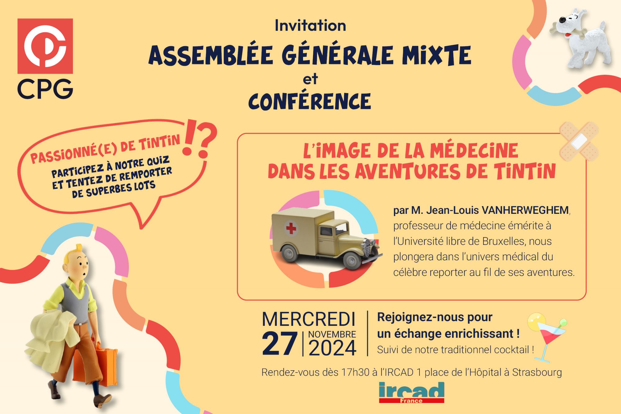 Visuel invitation AG 2024 jaune